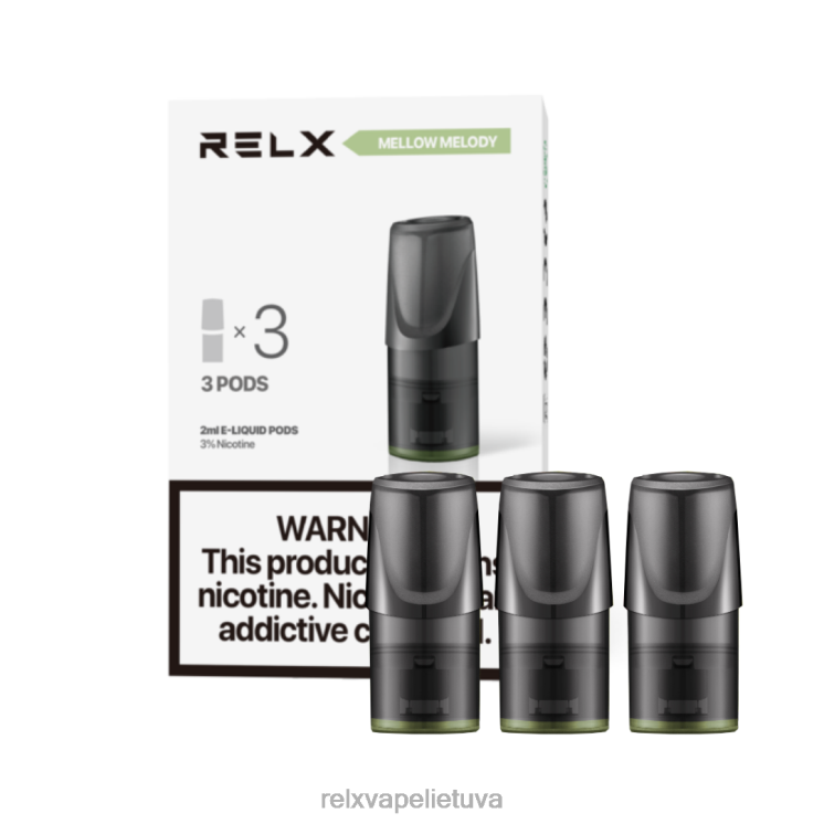 RELX Vape Disposable | RELX Classic ankštys švelni melodija - lipčiaus F8PPV129
