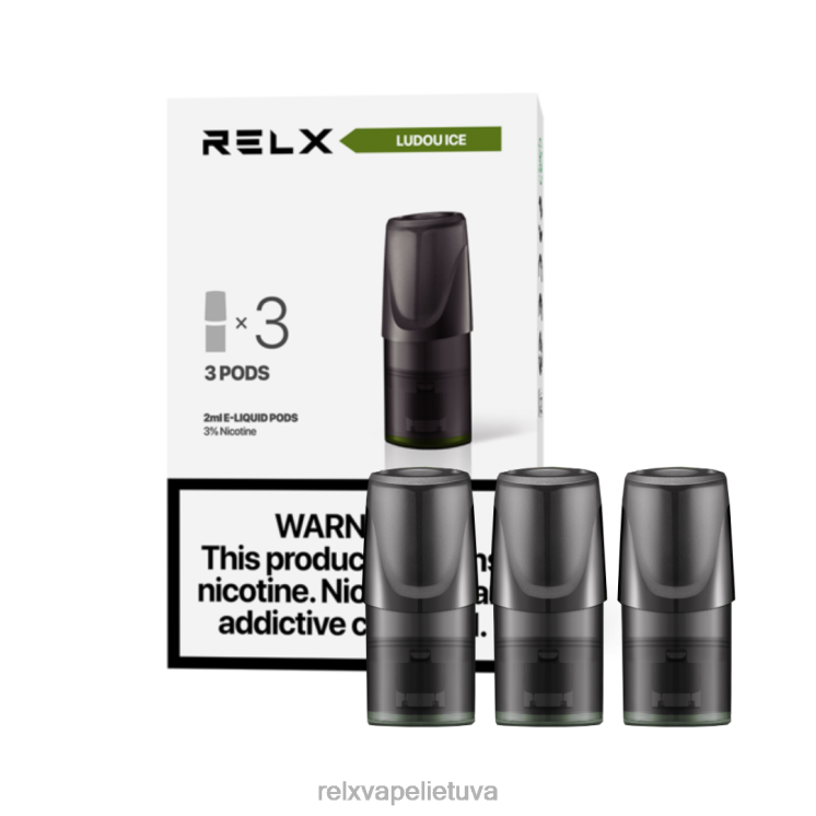 RELX Vape Price | RELX Classic ankštys ludou ledinė žalioji pupelė F8PPV128