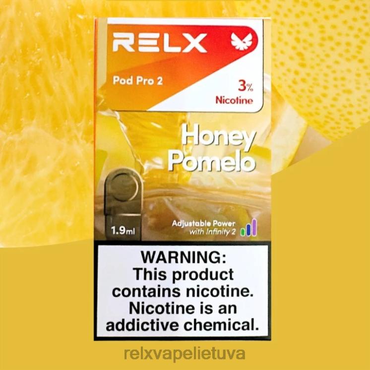 Order RELX Pods | RELX pod pro 2 - 3 ankštys medaus pomelo F8PPV120