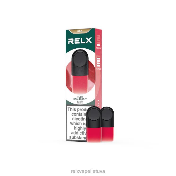 Order RELX Pods | RELX pod pro - 2 ankštys rubino avietė F8PPV9