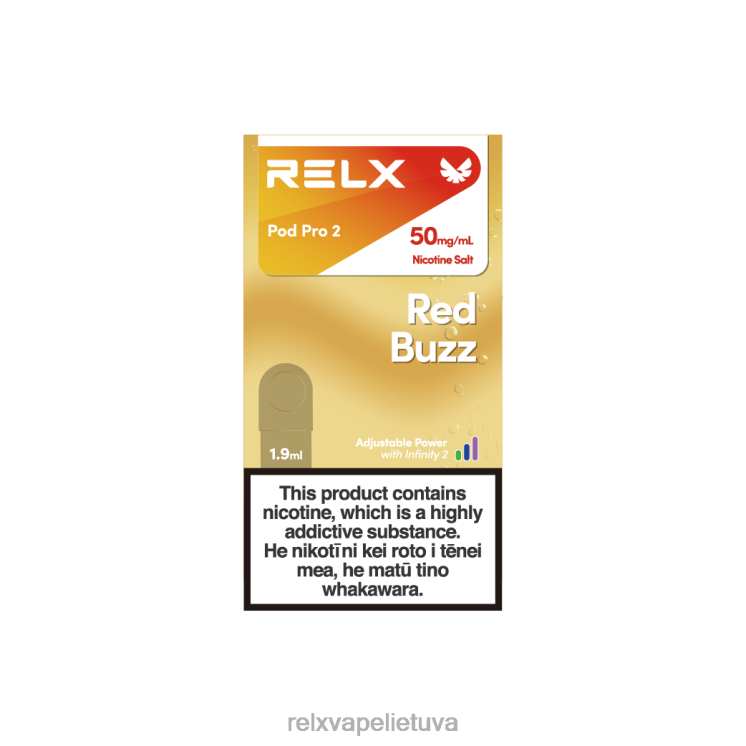 RELX Flavors Pods | RELX pod pro 2 - 3 ankštys red buzz redbull F8PPV115