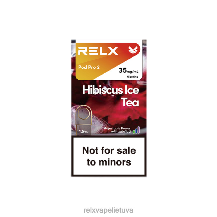 RELX For Sale | RELX pod pro 2 - 3 ankštys hibisko ledo arbata F8PPV111