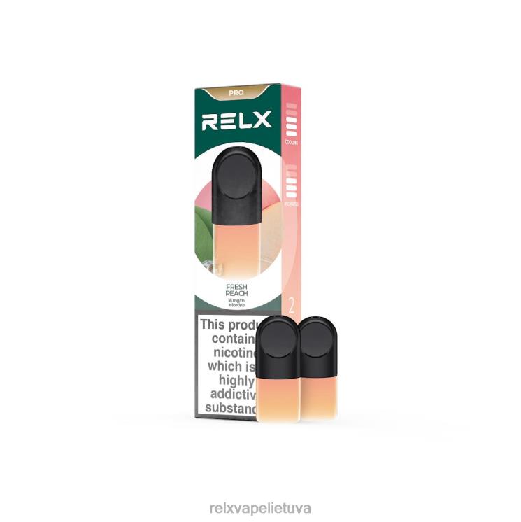 RELX For Sale | RELX pod pro - 2 ankštys šviežias persikas F8PPV10