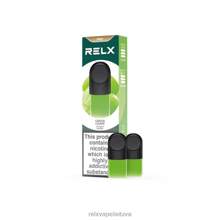 RELX Lietuva | RELX pod pro - 2 ankštys žalia vynuogė F8PPV1