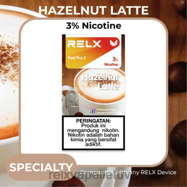 lazdyno riešutų latte kava