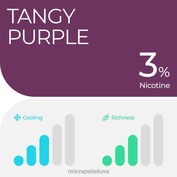 RELX Vape Disposable | RELX pod pro - 2 ankštys aštri vynuogė F8PPV8