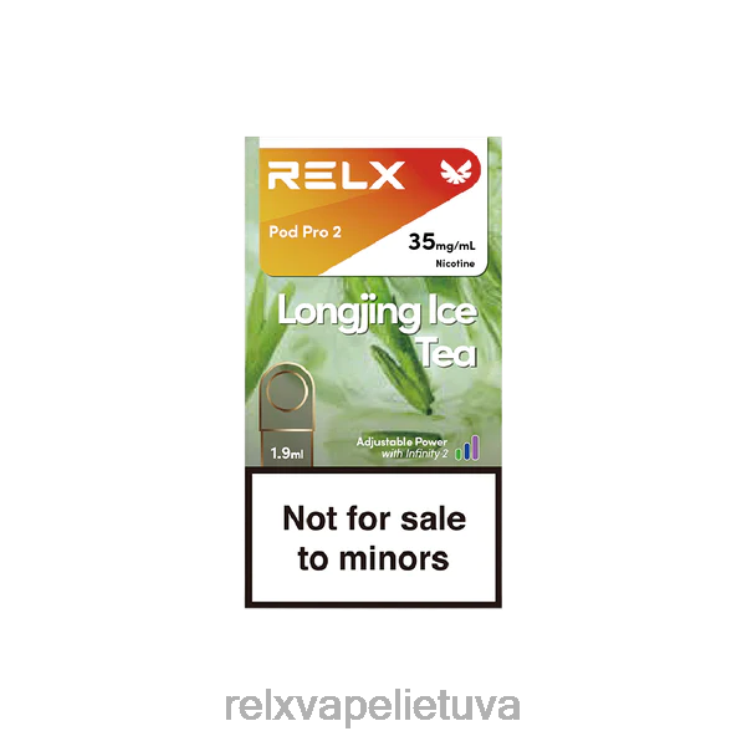 RELX Vape Lietuva | RELX pod pro 2 - 3 ankštys longjing arbata F8PPV93