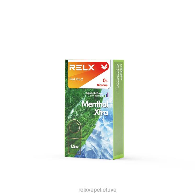 RELX Vape Price | RELX pod pro 2 mentolis xtra F8PPV27
