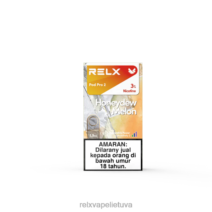 RELX Vilnius | RELX pod pro 2 - 3 ankštys lipčiaus melionas F8PPV94
