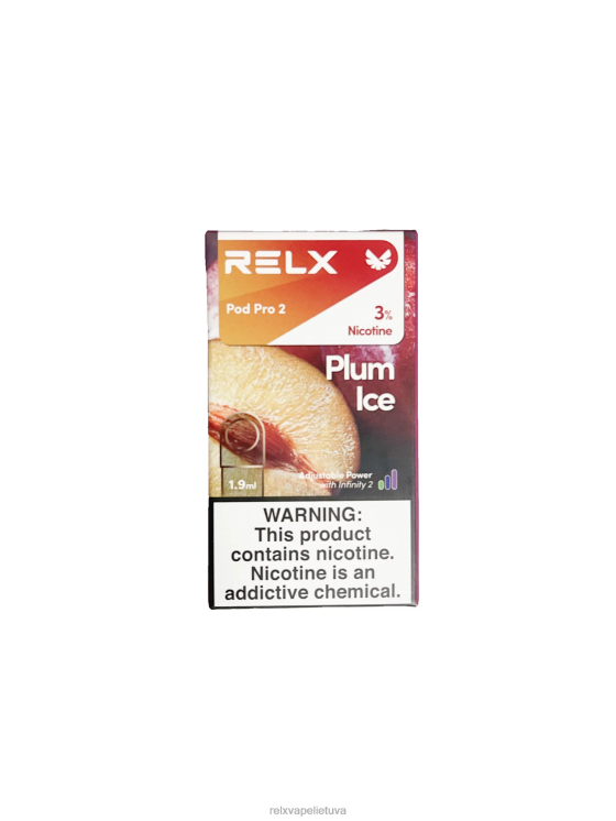 RELX Vilnius | RELX pod pro 2 - 3 ankštys slyvų ledas F8PPV114