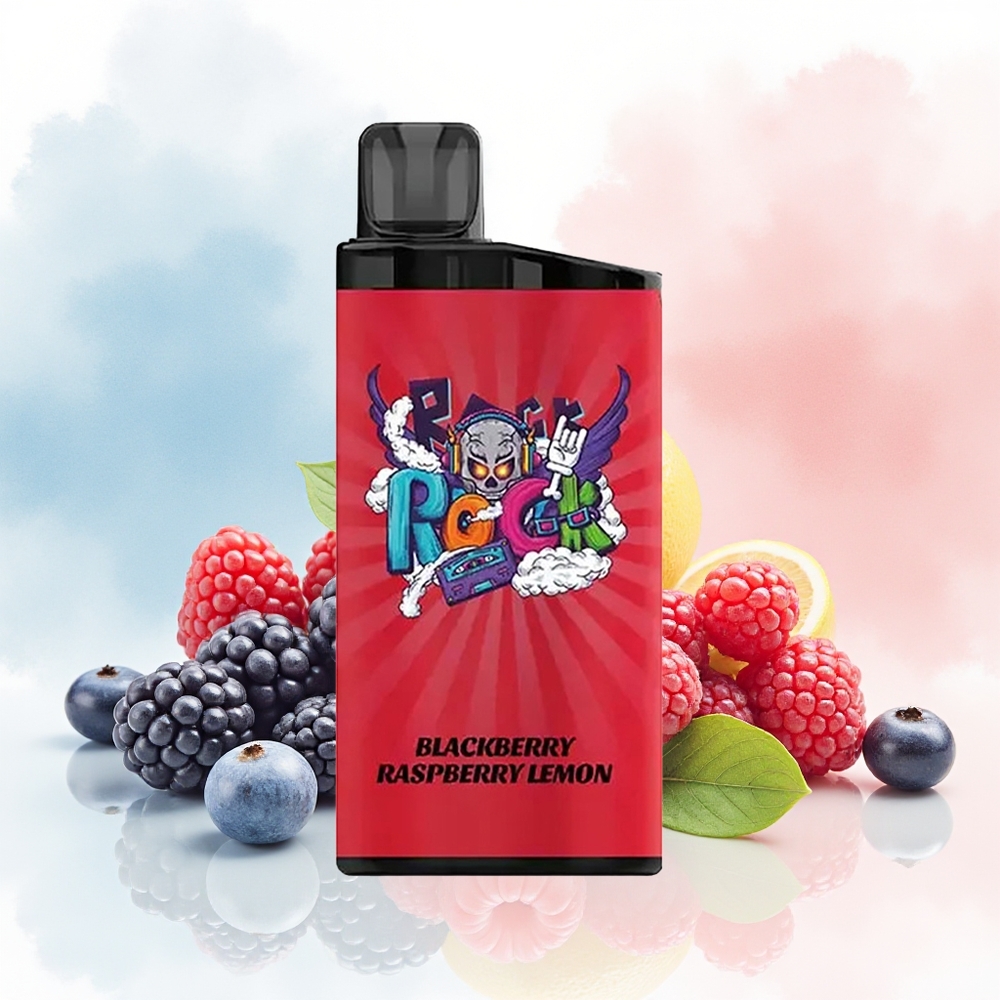 IGET Bar 3500 Puffs 1400 mAh Juodųjų Gervuogių Aviečių Citrina Lietuva Didmeninei Prekybai