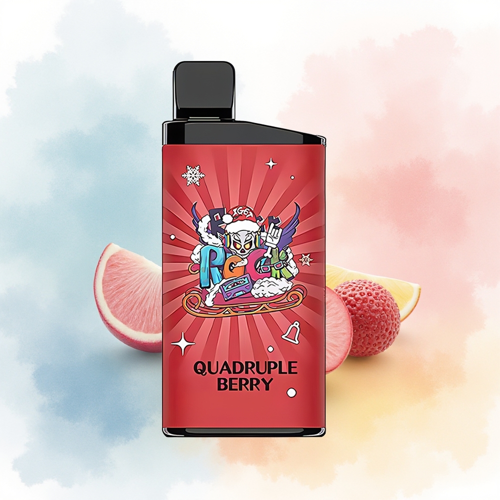 IGET Bar 3500 Puffs 1400 mAh Keturių Uogų Kombinacija Didmeninė Prekyba Lietuva