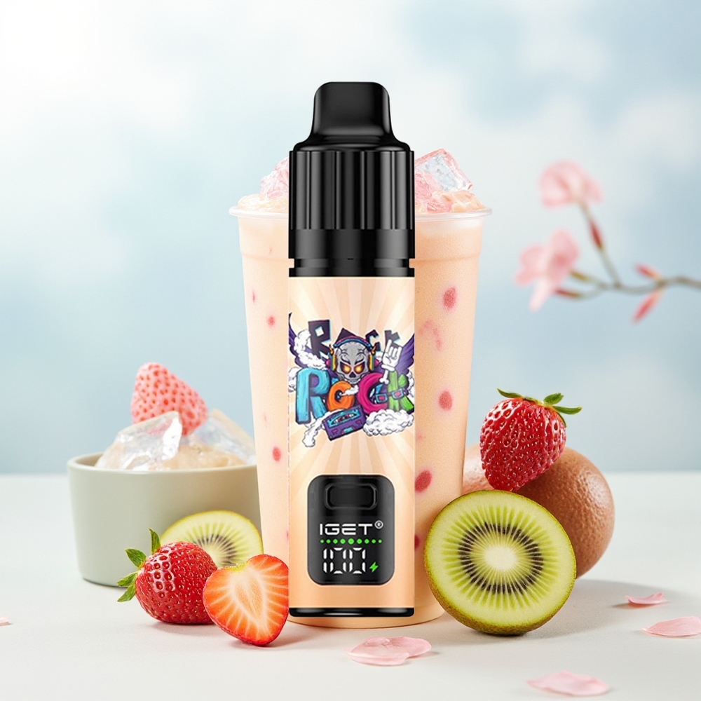 IGET BAR PLUS S3 POD 10000 Puffs 5% (50mg/mL) Braškės Kiwi Ledas Wholesale Lithuania