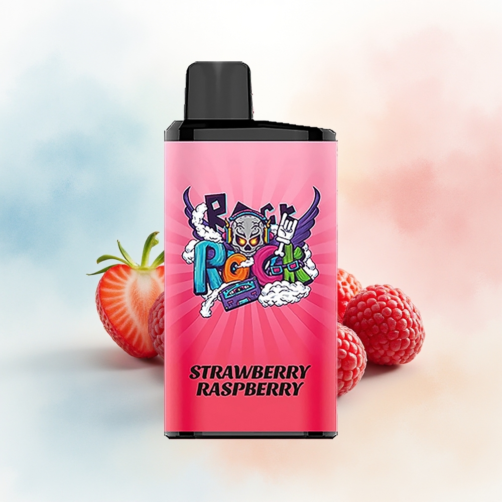 IGET Bar Pro 10000 Pūkų 2000 mAh Braškė Avietė Didmeninė Lietuva