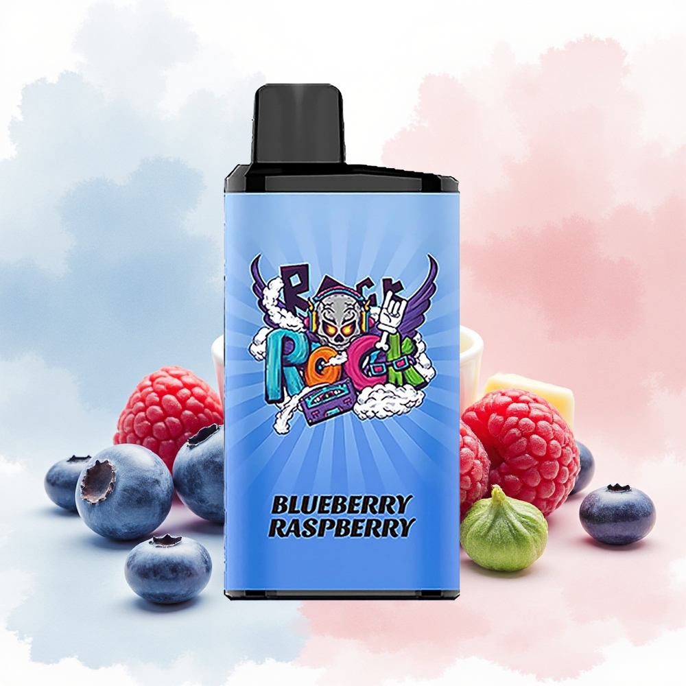 IGET Bar Pro 10000 Pūkų 2000 mAh Mėlynųjų uogų ir aviečių Lietuva Didmeninė Prekyba