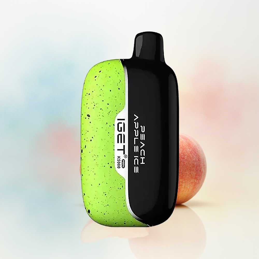 IGET Moon K5000 5000 Puffs 81.5 g Persikų Obuolių Didmeninė Lietuva