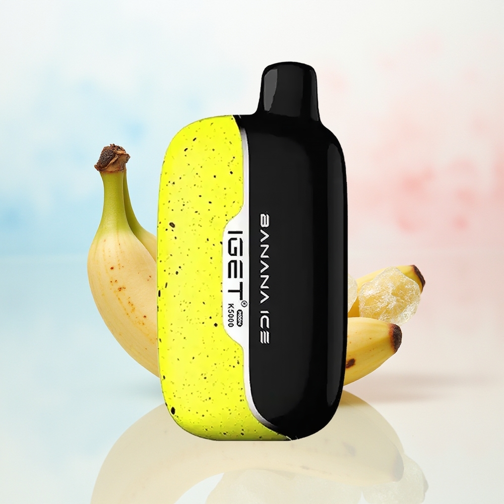 IGET Moon K5000 5000 Puffs 81.5g Bananinė Ledinė Wholesale Lithuania
