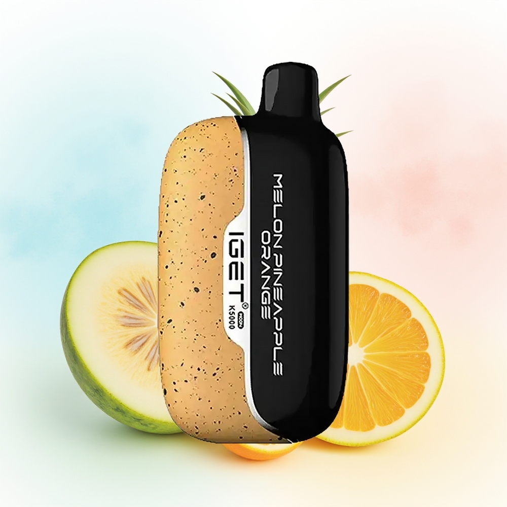IGET Moon K5000 5000 Puffs 81.5g Melionas Ananasas Apelsinas Wholesale Lithuania