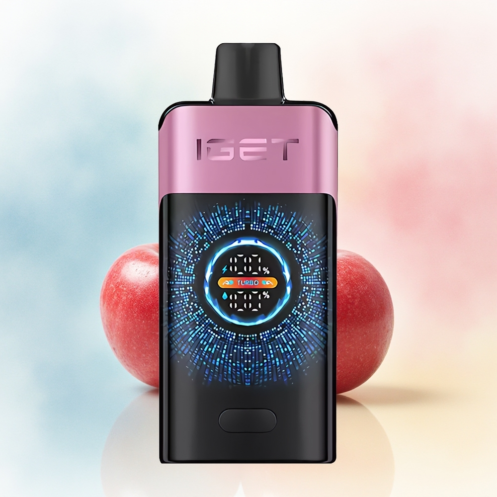 IGET ONE 12000 Puffs 2700 mAh Didelis Išlenktas Spalvotas Ekranas Vyšnių Monstras Wholesale Lithuania