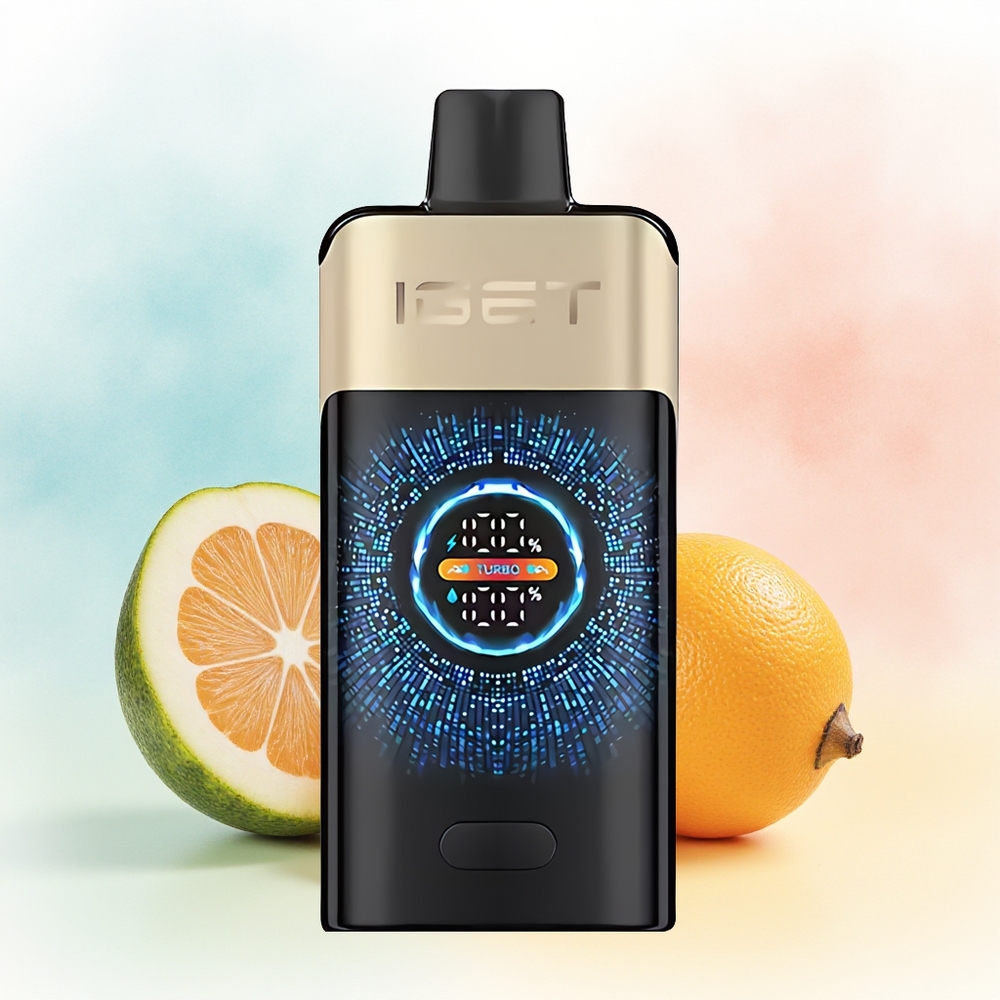 IGET ONE 12000 Puffs Didelis Išlenktas Spalvotas Ekranas 2700 mAh Tropinė Apelsinų Monstras Wholesale Lithuania