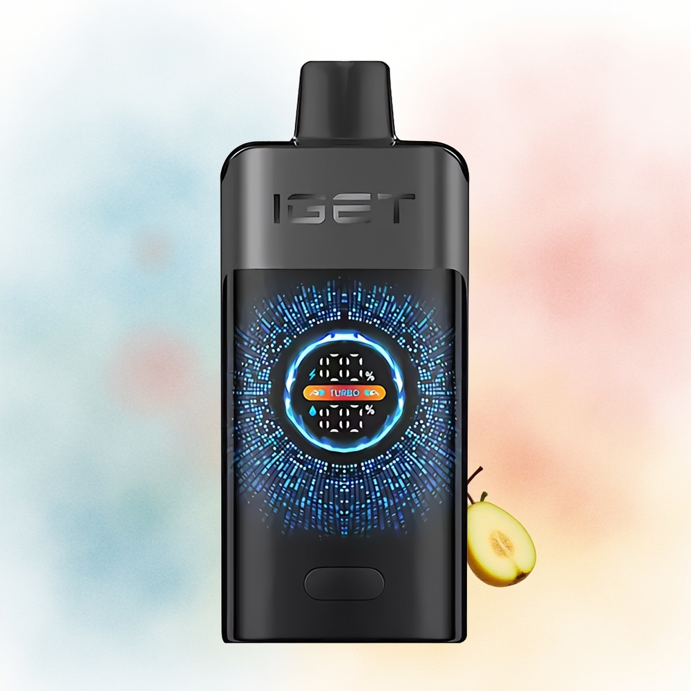 IGET ONE 12000 Puffs Didelis Lenktas Spalvotas Ekranas 2700 mAh Juodasis Miškas Didmeninė Prekyba Lietuva