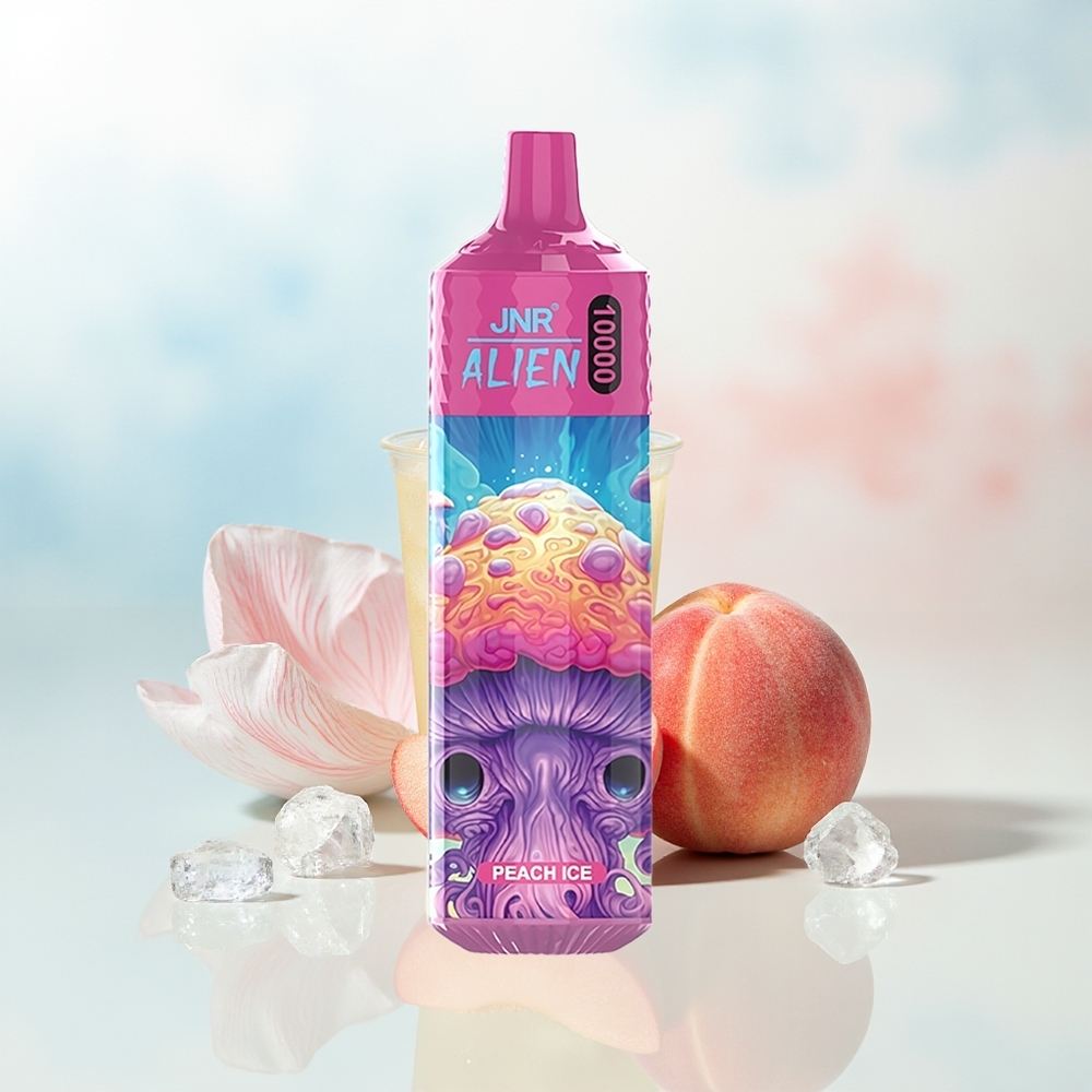 JNR Alien 10000 Puffs 20ml RGB Persikų Ledas Wholesale Lithuania