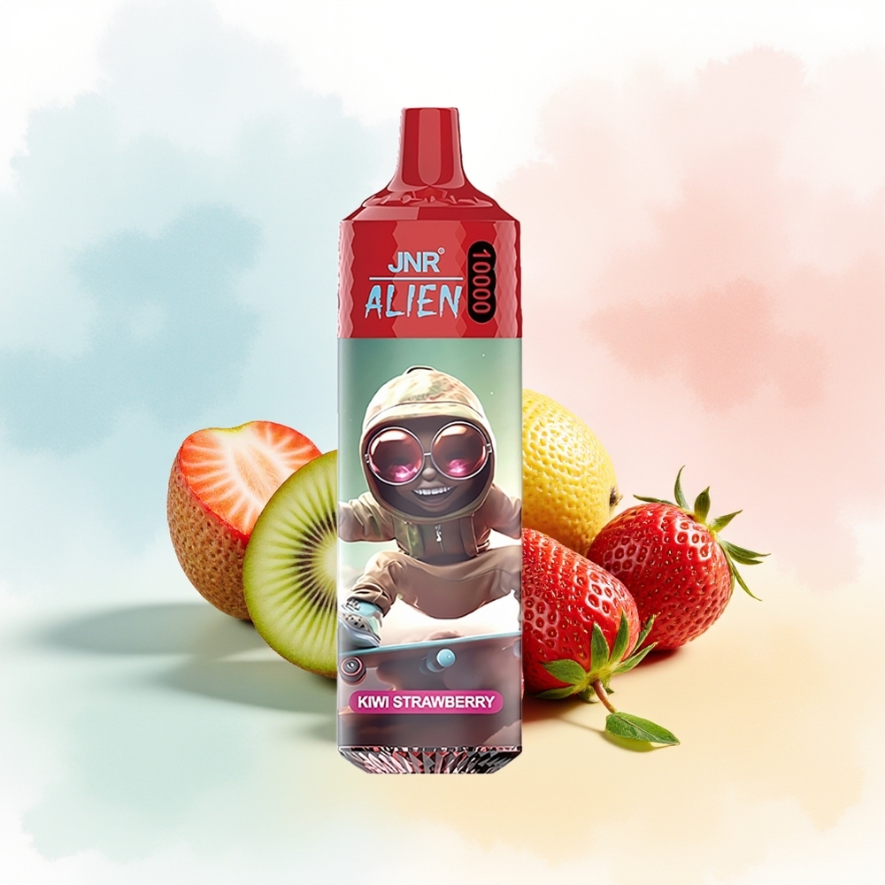 JNR Alien 10000 Puffs 850mAh LED (RGB) Kiwi Braškė Wholesale Lithuania