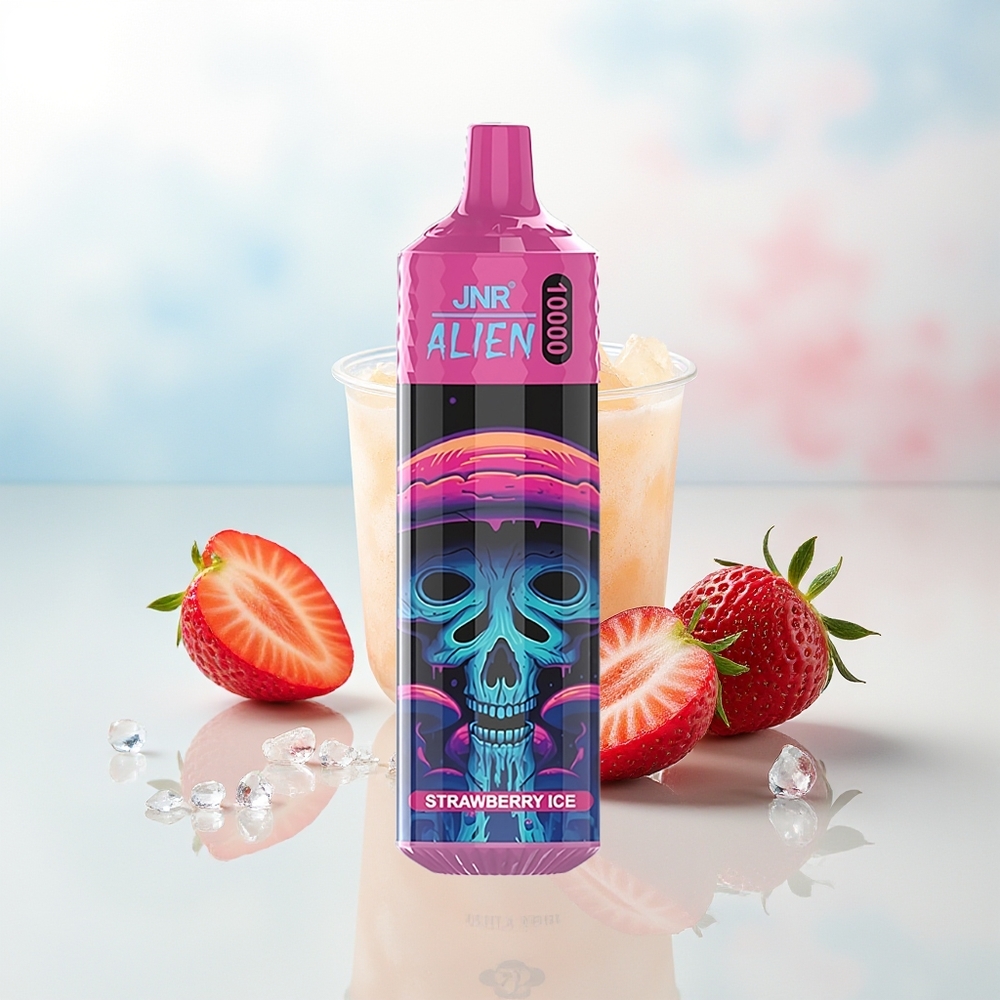 JNR Alien 10000 Puffs 850mAh LED (RGB) Žemuogės Ledas Wholesale Lithuania