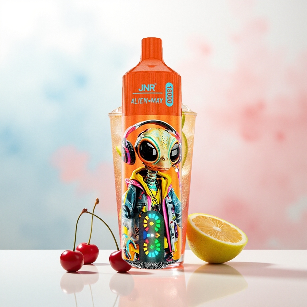 JNR Alien Max 18000 Puffs Dual Core Type-C Fizzy Vyšnia Kola Wholesale Lithuania