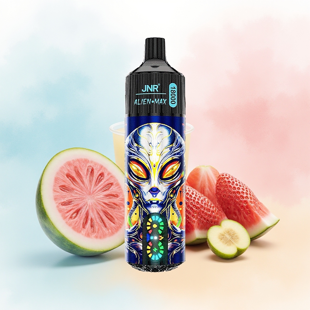 JNR Alien Max 18000 Puffs Dual Mesh 28ml Braškė Arbūzas Marmeladas Wholesale Lithuania