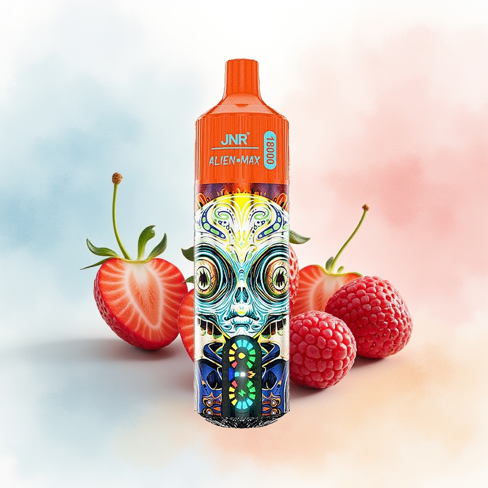 JNR Alien Max 18000 Puffs Dual Mesh 28ml Braškė Avietė Vyšnia Wholesale Lithuania