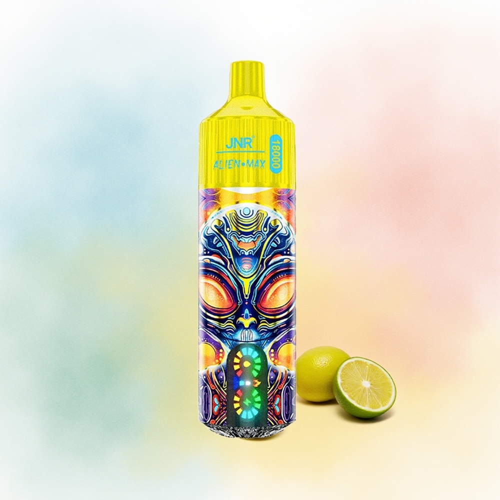JNR Alien Max 18000 Puffs Dual Mesh & 28ml Citrinų ir Žaliųjų Citrinų Lithuania Wholesale
