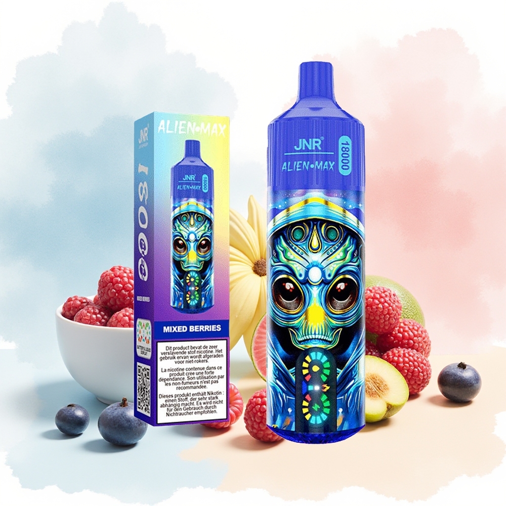 JNR Alien Max 18000 Puffs Dual Mesh 28ml Mišrios Uogos Wholesale Lithuania
