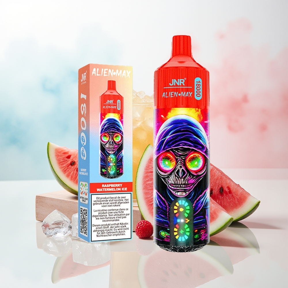 JNR Alien Max 18000 Puffs Dual Mesh 28ml Raspberry Arbūzas Ice Wholesale Lithuania