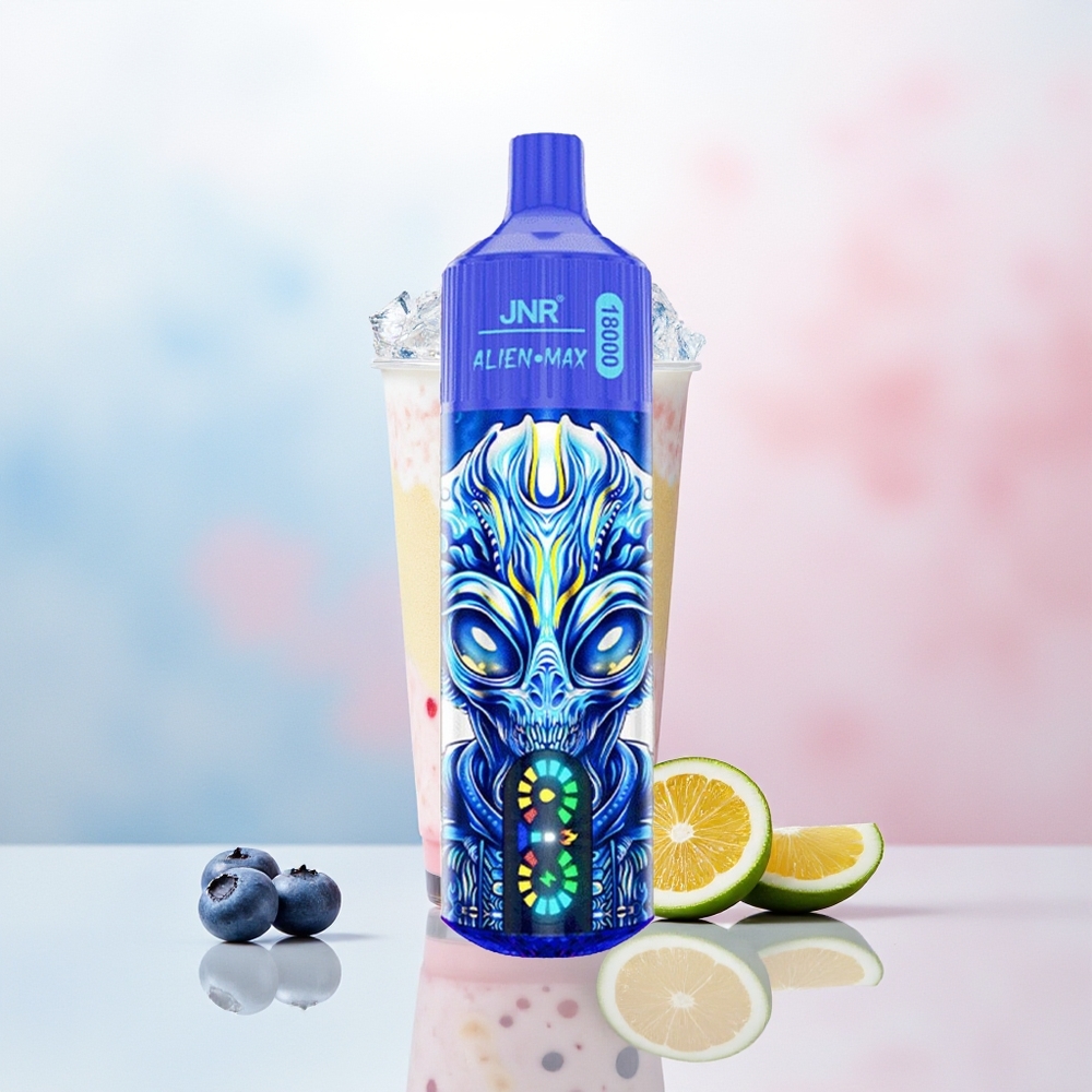 JNR Alien Max 18000 Puffs Dual Mesh Blueberry On Ice Didžioji Lietuva Wholesale Lithuania