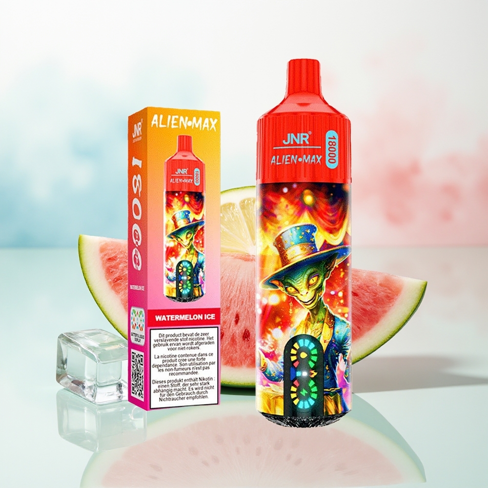 JNR Alien Max 18000 Puffs Dual Mesh Coil Type-C Arbūzas Ledas Wholesale Lithuania