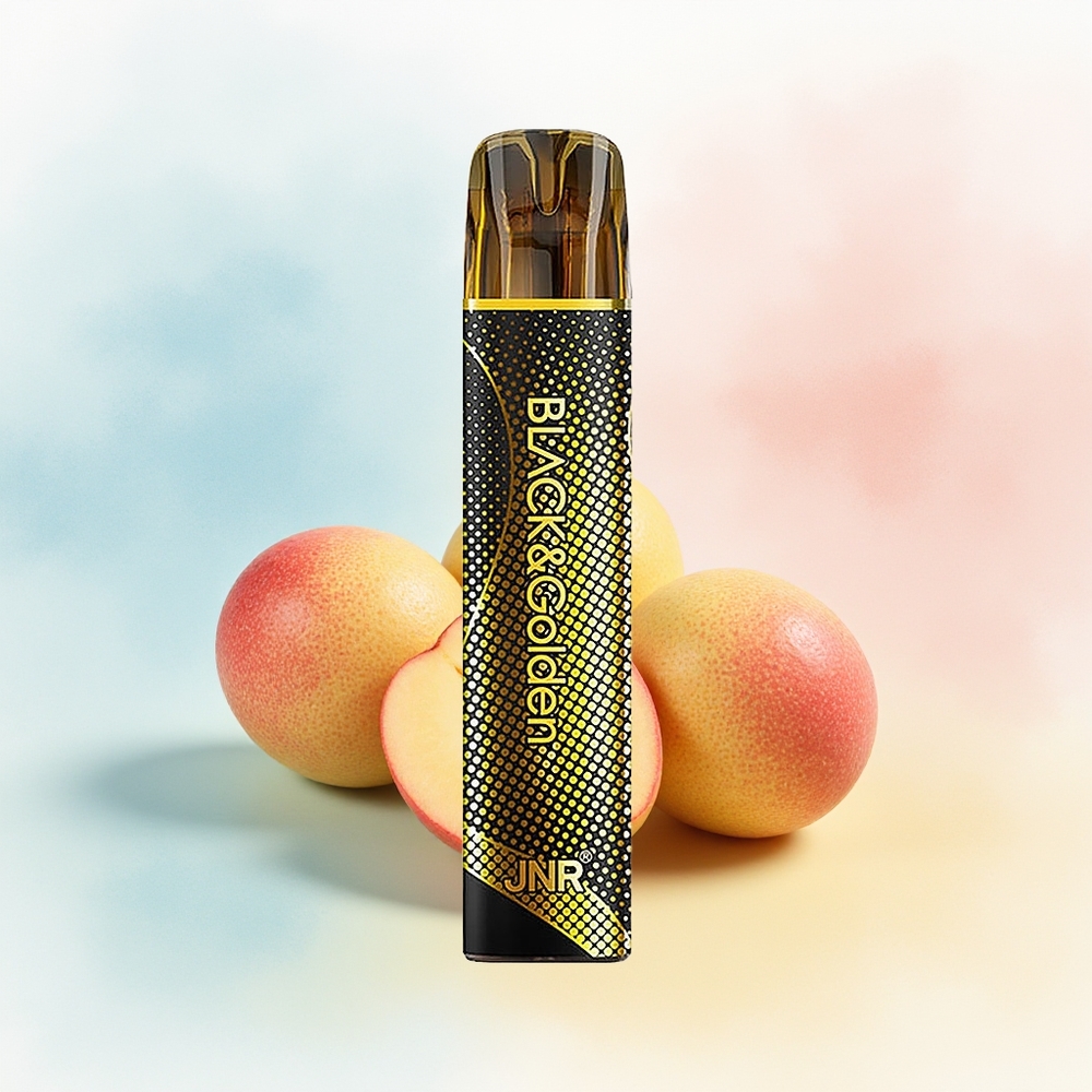 JNR Black&Golden 800 550mAh Puffų Triple Mango Didmeninė Lietuva