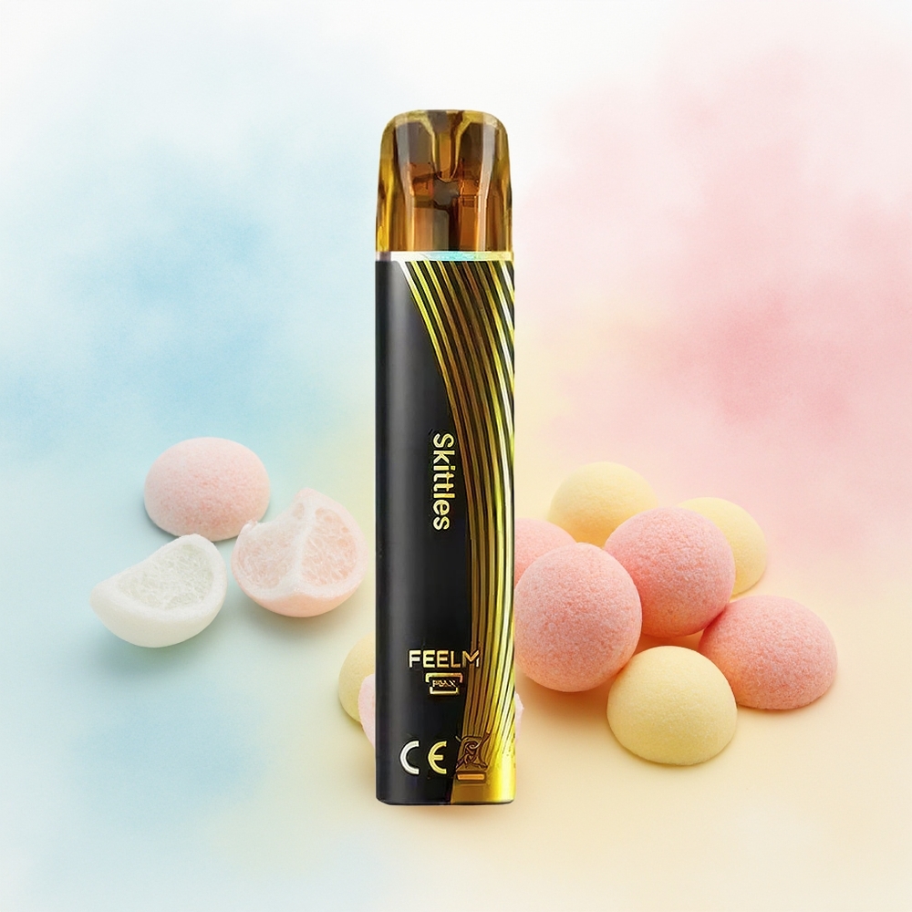 JNR Black&Golden 800 Puffs 2ml Skittles Didmeninė Lietuva