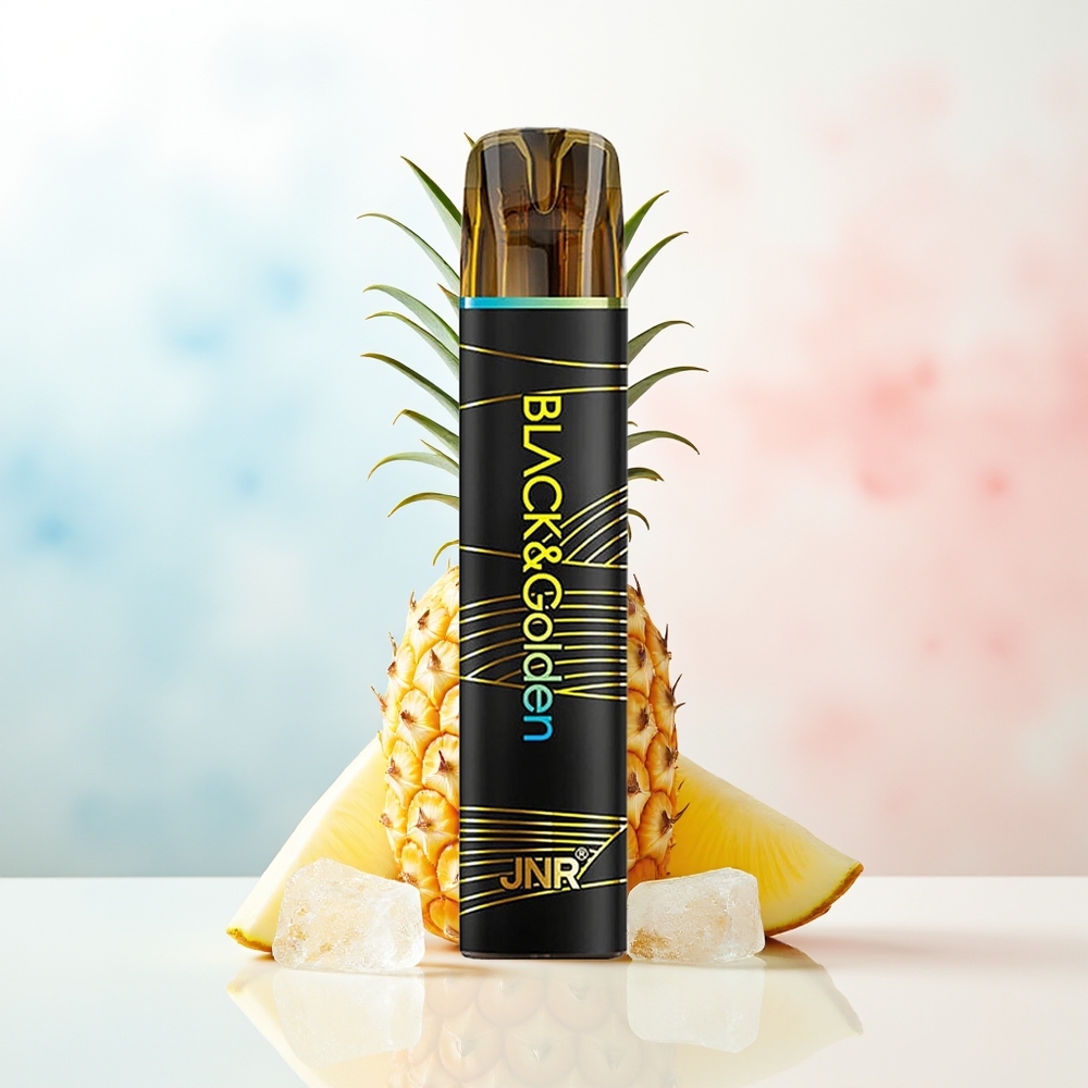 JNR Black&Golden 800 Puffs 550mAh Ananasų Ledas Wholesale Lithuania