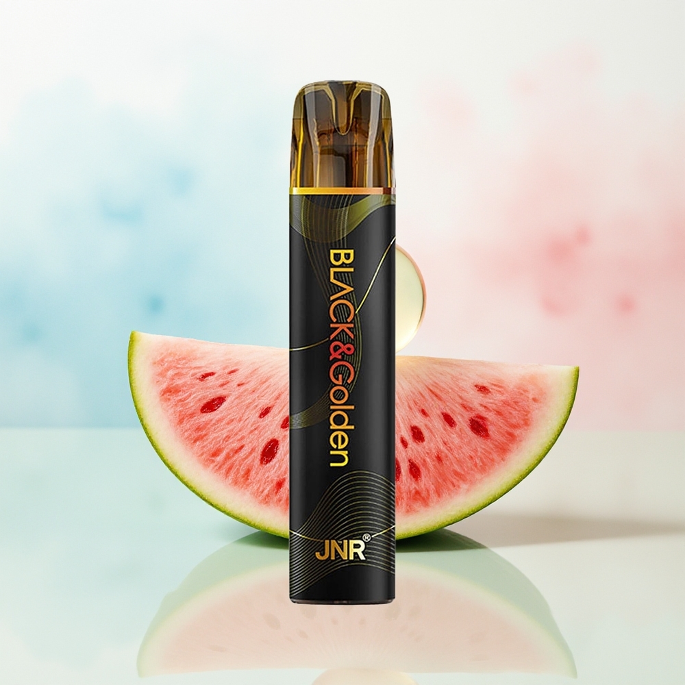 JNR Black&Golden 800 Puffs 550mAh Arbūzas Kramtomos Guminukai Wholesale Lithuania