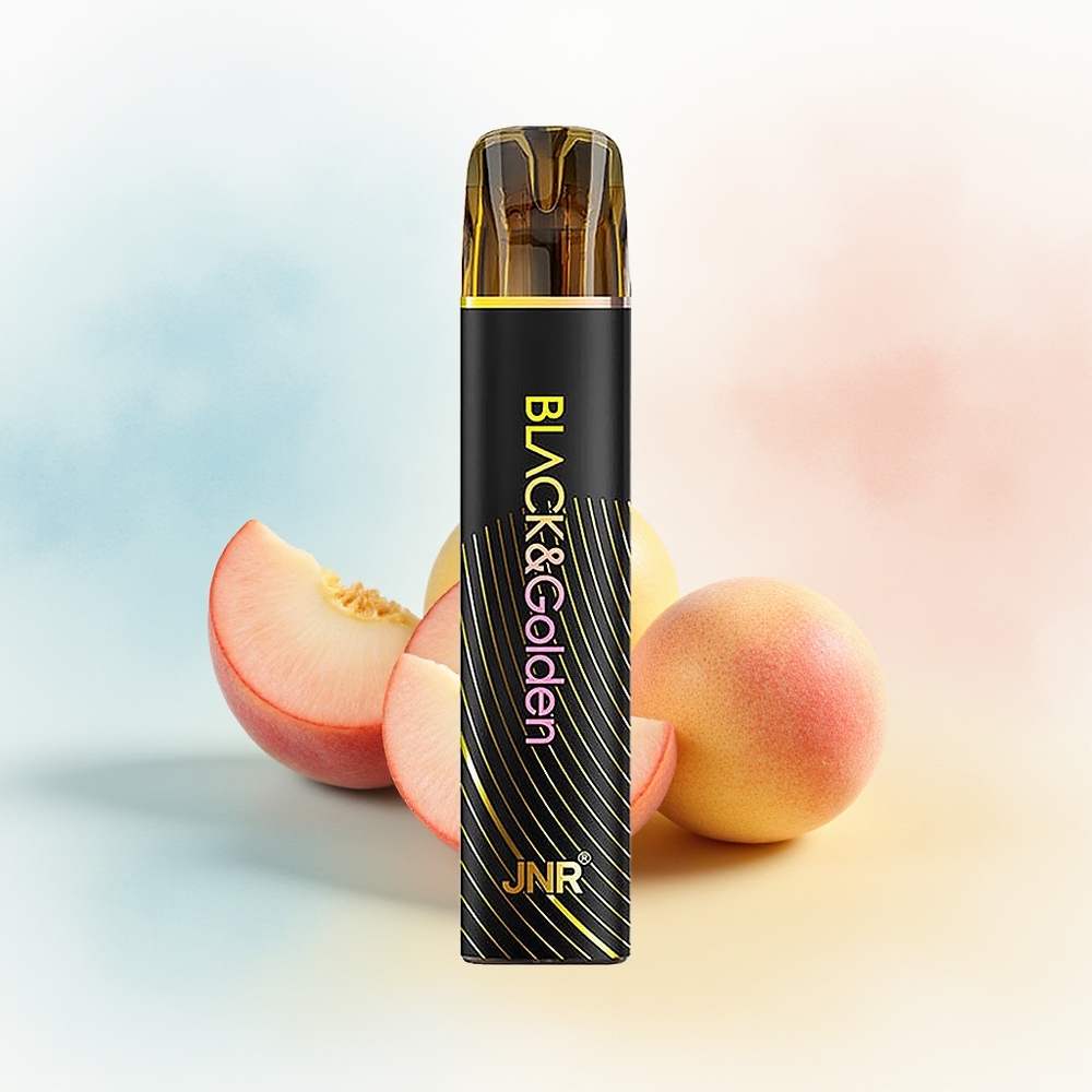 JNR Black&Golden 800 Puffs 550mAh Persikų Mango Skanėstas Wholesale Lithuania
