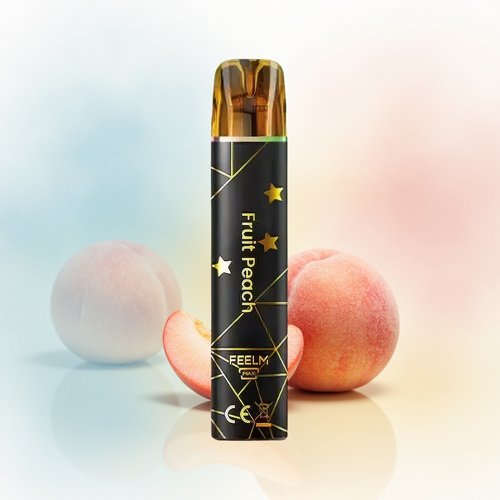 JNR Black&Golden 800 Puffs 550mAh Persikų Skonis Wholesale Lithuania