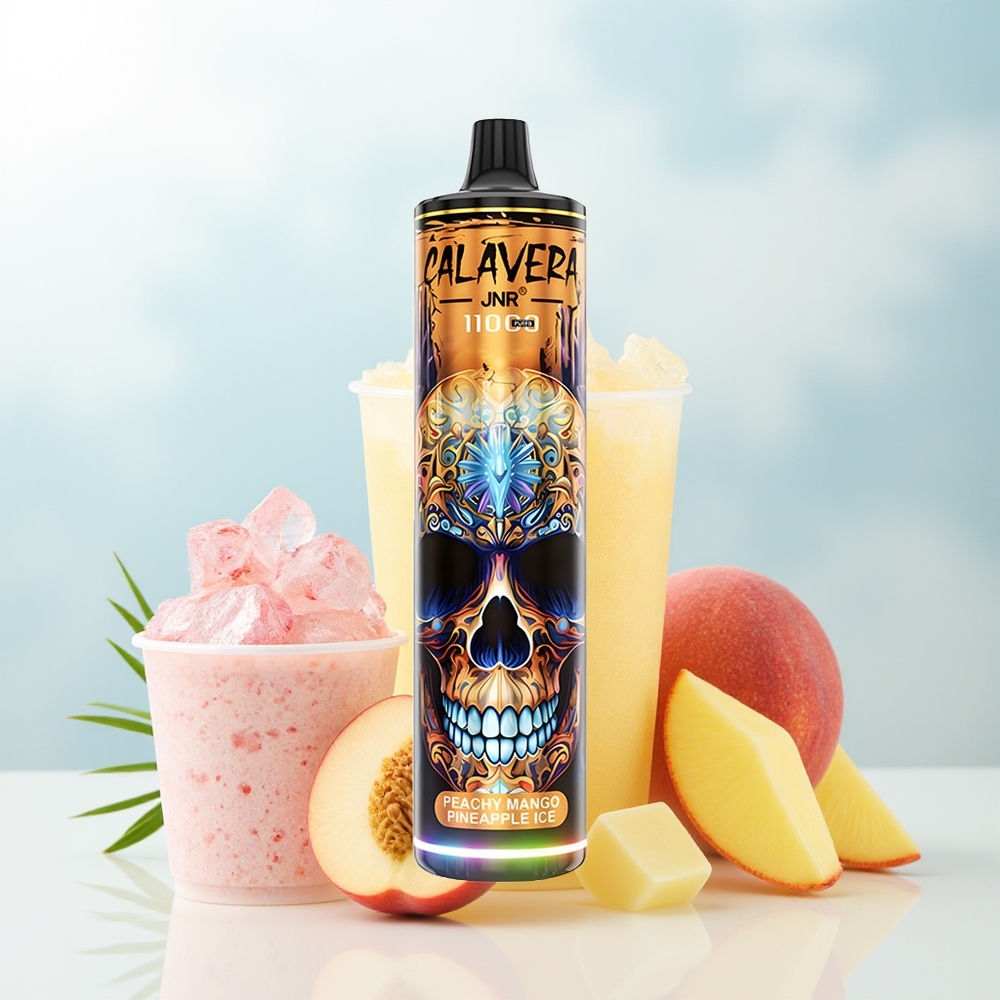 JNR Calavera 11000 Puffs 21ml 1.0ohm Persikų Mango Ananasų Ledas Wholesale Lithuania