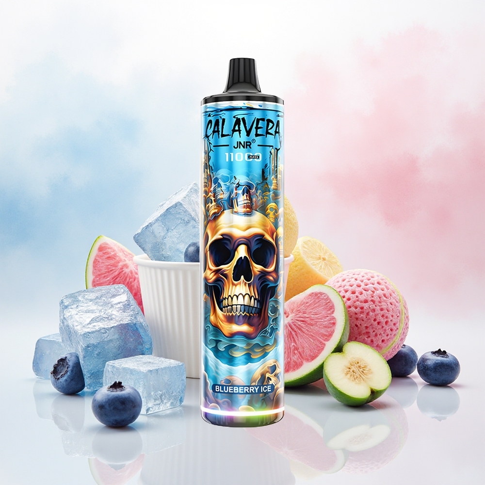 JNR Calavera 11000 Puffs 850mAh 21ml Mėlynų Uogų Ledas Wholesale Lithuania