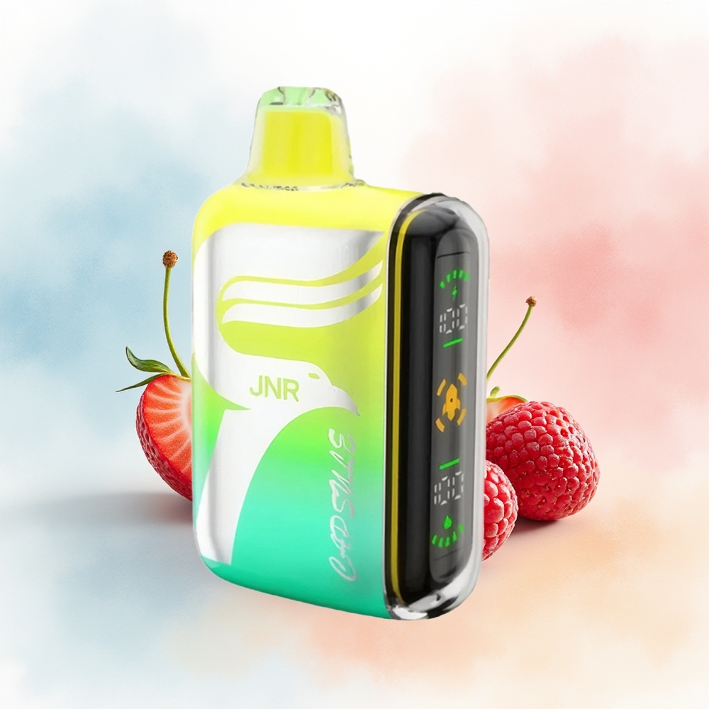 JNR Capsule 15000 Puffs 20ml Braškinė Avietė Vyšnia Wholesale Lithuania