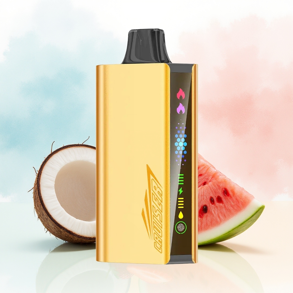 JNR Cruiser 12000 Pūsų Built-in 3500 mAh Battery Animation Screen Display Braškė Kokosas Arbūzas Wholesale Lithuania