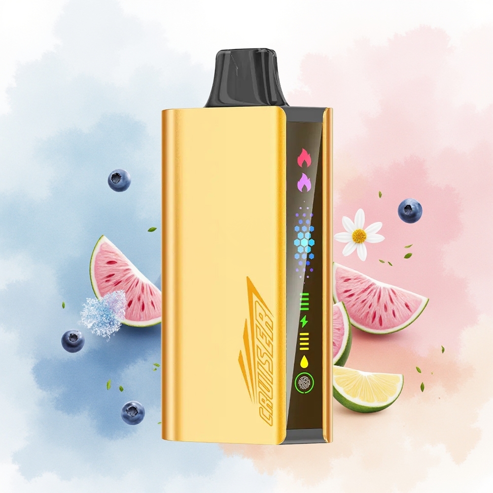 JNR Cruiser 12000 Puffs Animation Screen Full-Metal Mėlynų Uogų Skonis Wholesale Lithuania