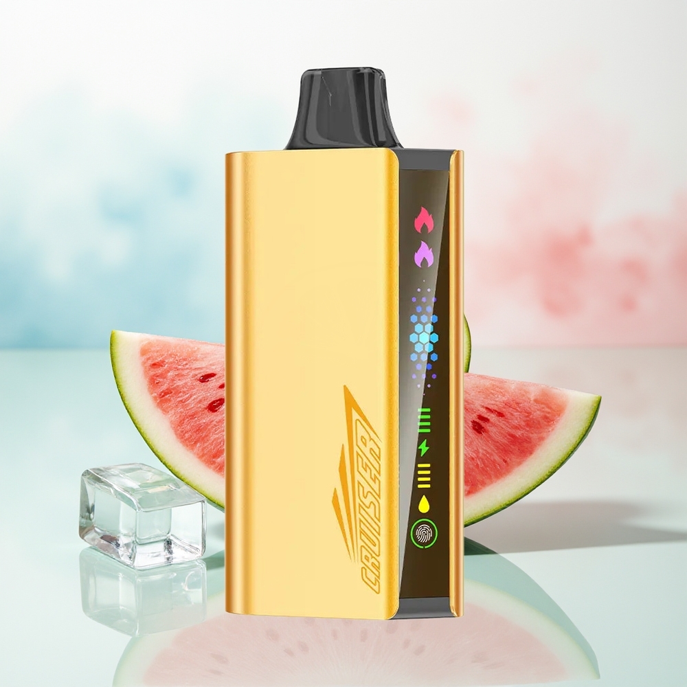 JNR Cruiser 12000 Puffs Built-in 3500 mAh Battery Animation Screen Display Arbūzas Ledas Wholesale Lithuania