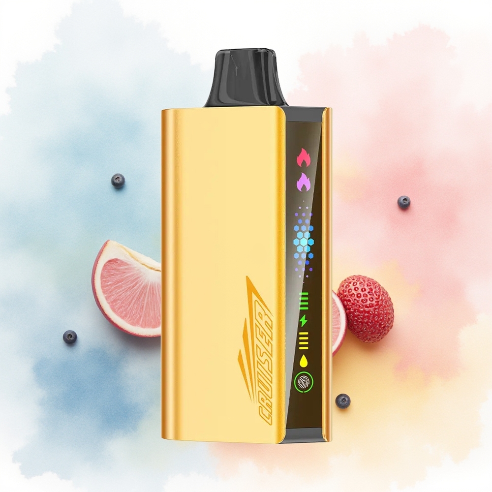 JNR Cruiser 12000 Puffs Full-Metal Animation Screen Mixed Berry Wholesale Lithuania