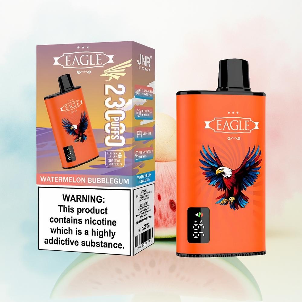 JNR EAGLE Smart 23000 Puffs Adjustable Airflow 25ml Arbūzas Burbuľka Lietuva Didmeninė Prekyba